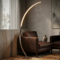 Eglo 75518 - LED Dæmpbar berøringsbetjent gulvlampe VILLA FRANCA LED/19W/230V