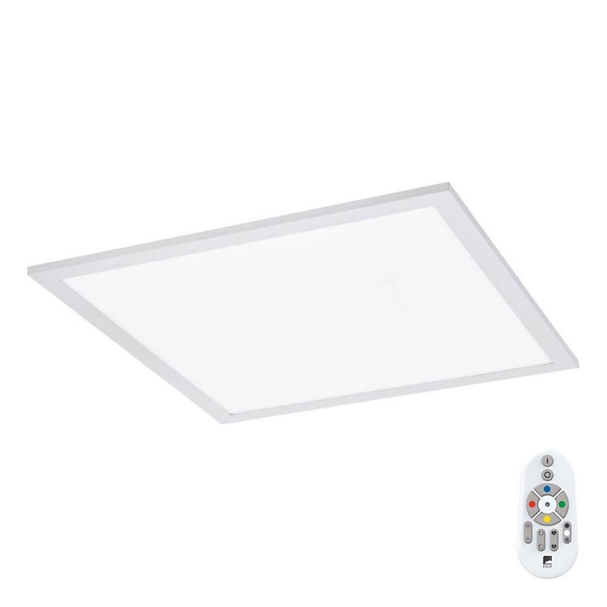 Eglo 75525 - LED lampe m. RGBW-farver dæmpbar SALOBRENA LED/12W/230V + fjernbetjening