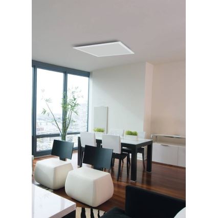 Eglo 75525 - LED lampe m. RGBW-farver dæmpbar SALOBRENA LED/12W/230V + fjernbetjening