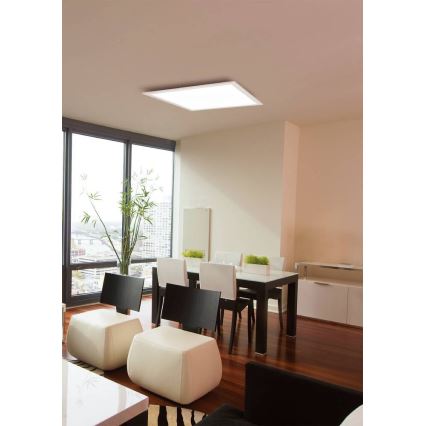 Eglo 75525 - LED lampe m. RGBW-farver dæmpbar SALOBRENA LED/12W/230V + fjernbetjening