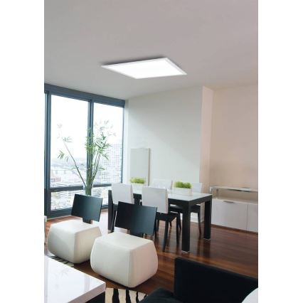 Eglo 75525 - LED lampe m. RGBW-farver dæmpbar SALOBRENA LED/12W/230V + fjernbetjening