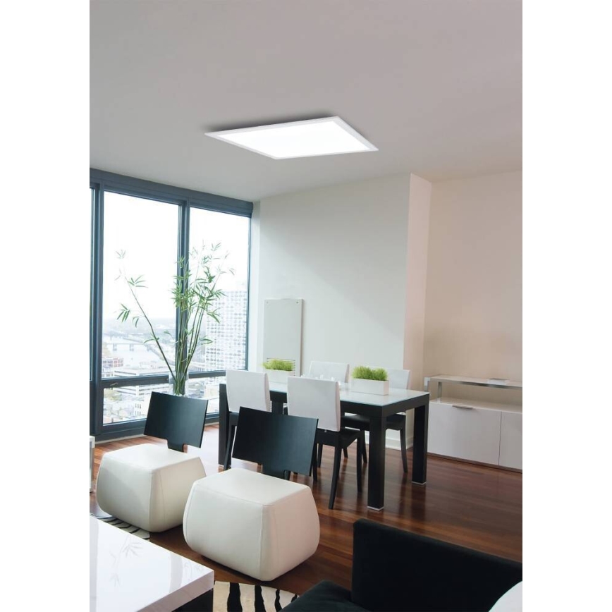 Eglo 75525 - LED lampe m. RGBW-farver dæmpbar SALOBRENA LED/12W/230V + fjernbetjening