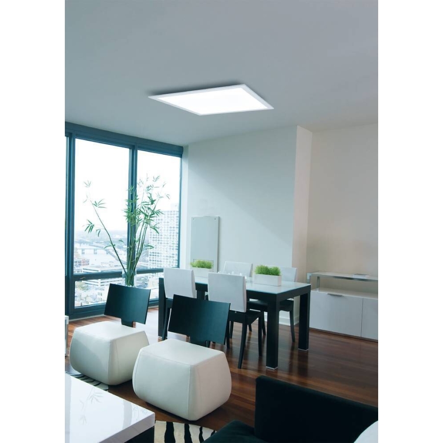 Eglo 75525 - LED lampe m. RGBW-farver dæmpbar SALOBRENA LED/12W/230V + fjernbetjening