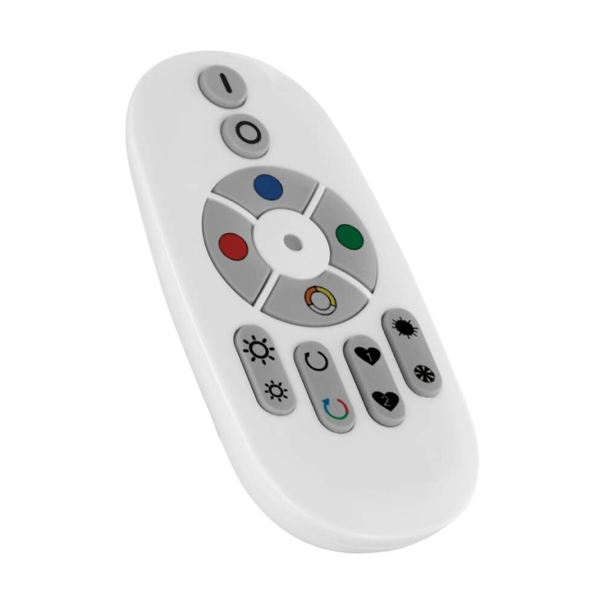 Eglo 75525 - LED lampe m. RGBW-farver dæmpbar SALOBRENA LED/12W/230V + fjernbetjening
