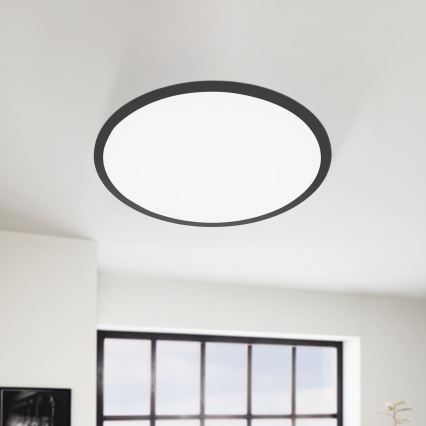 Eglo 75577 - LED loftlampe dæmpbar SALOBRENA-TW LED/32,5W/230V diameter 60 cm + fjernbetjening