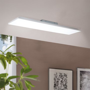 Eglo 75615 - LED overflademonteret panel CALEMAR LED/19W/230V 24,2 x 99,2 cm hvid