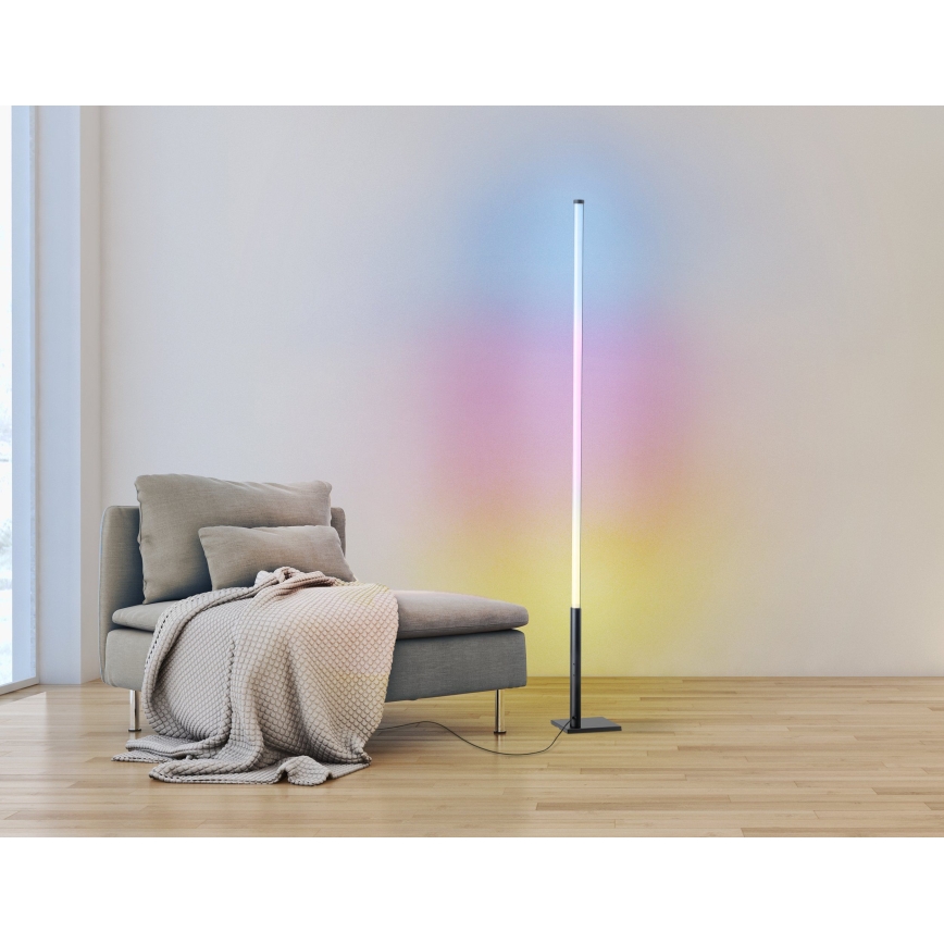 Eglo - LED gulvlampe dæmpbar RGB-farver LED/13,5W/230V 2700-6500K + fjernbetjening