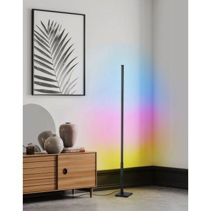 Eglo - LED gulvlampe dæmpbar RGB-farver LED/13,5W/230V 2700-6500K + fjernbetjening