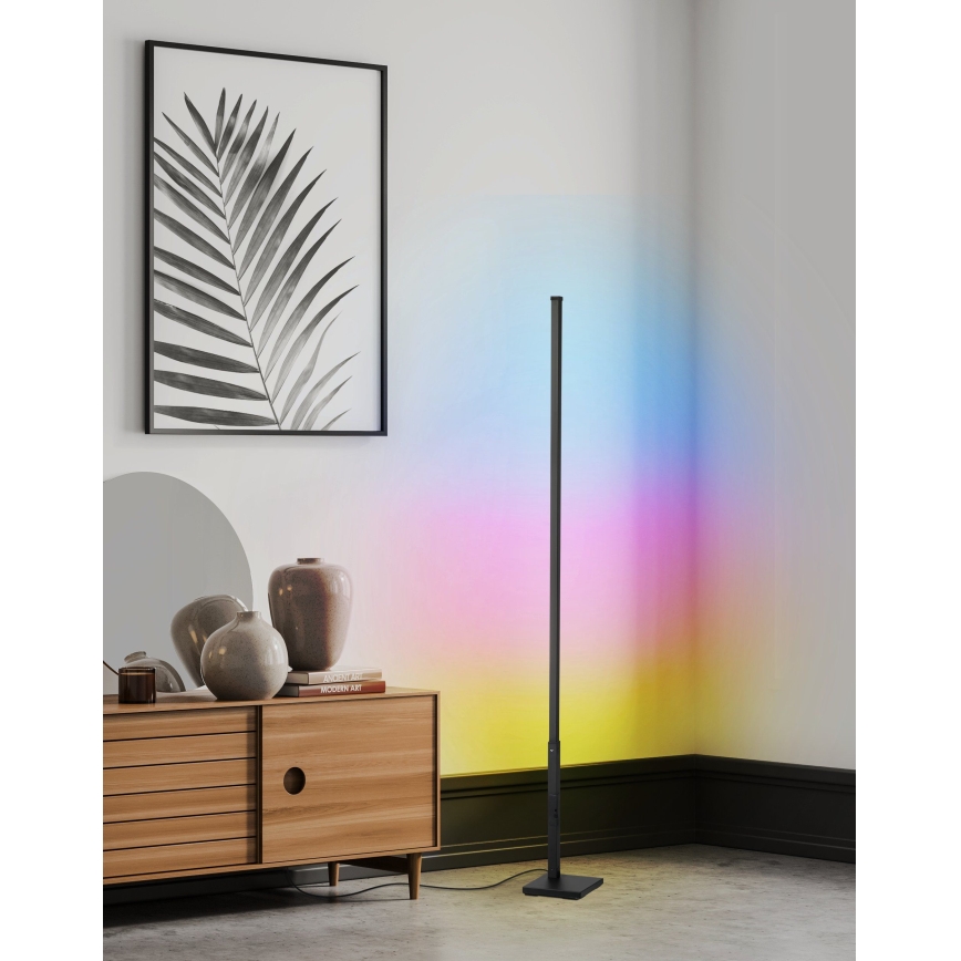 Eglo - LED gulvlampe dæmpbar RGB-farver LED/13,5W/230V 2700-6500K + fjernbetjening