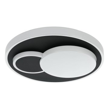 Eglo 75665 - LED loftlampe LEPRESO LED/19,5W/230V diameter 38,5 cm sort