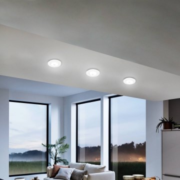 Eglo 75763 - SÆT 3x LED indbygningslampe ZUJAR LED/3,4W/230V hvid