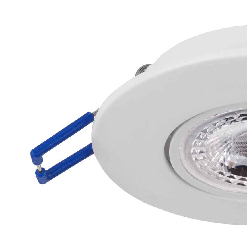 Eglo 75763 - SÆT 3x LED indbygningslampe ZUJAR LED/3,4W/230V hvid