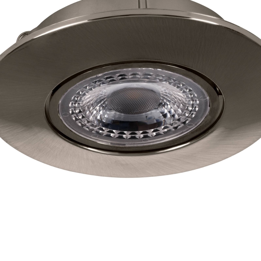 Eglo 75765 - SÆT 3x LED indbygningslampe ZUJAR LED/3,4W/230V mat krom