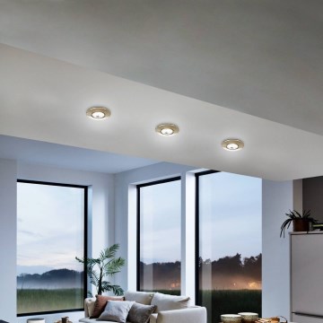 Eglo 75765 - SÆT 3x LED indbygningslampe ZUJAR LED/3,4W/230V mat krom