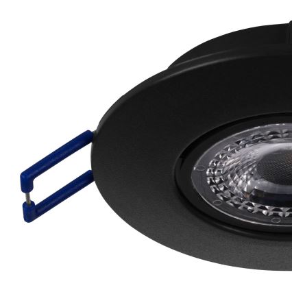 Eglo 75765 - SÆT 3x LED indbygningslampe ZUJAR LED/3,4W/230V sort