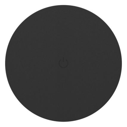 Eglo - Dæmpbar, opladelig, berøringsbetjent udendørs væglampe LED/5W/5V 2000 mAh 3000/4000/6500K IP44 sort