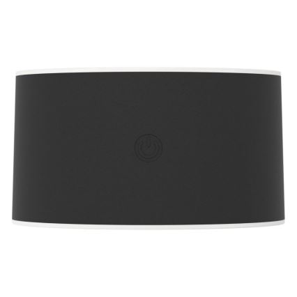 Eglo - LED dæmpbar, genopladelig, berøringsbetjent udendørs væglampe LED/5W/5V 2000 mAh 3000/4000/6500K IP44 sort
