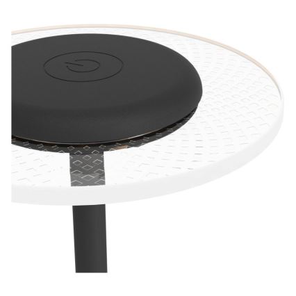 Eglo - LED RGBW dæmpbar genopladelig berøringsbetjent bordlampe LED/5V 2000 mAh sort