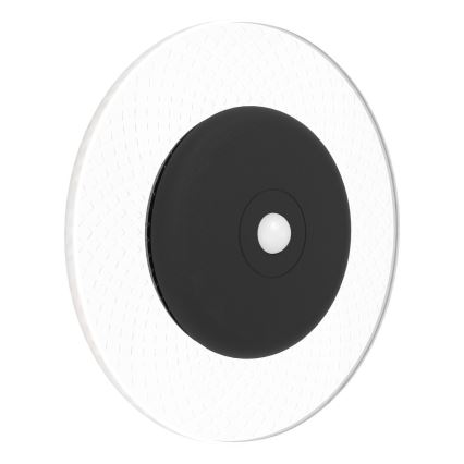 Eglo - LED RGBW dæmpbar genopladelig væglampe med bevægelses- og skumringssensor LED/5V 2000 mAh sort + fjernbetjening