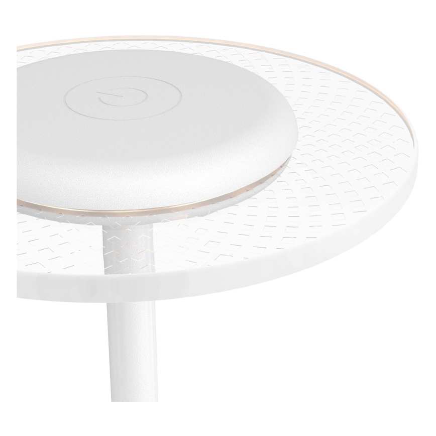 Eglo - LED RGBW dæmpbar genopladelig berøringsbetjent bordlampe LED/5V 2000 mAh hvid