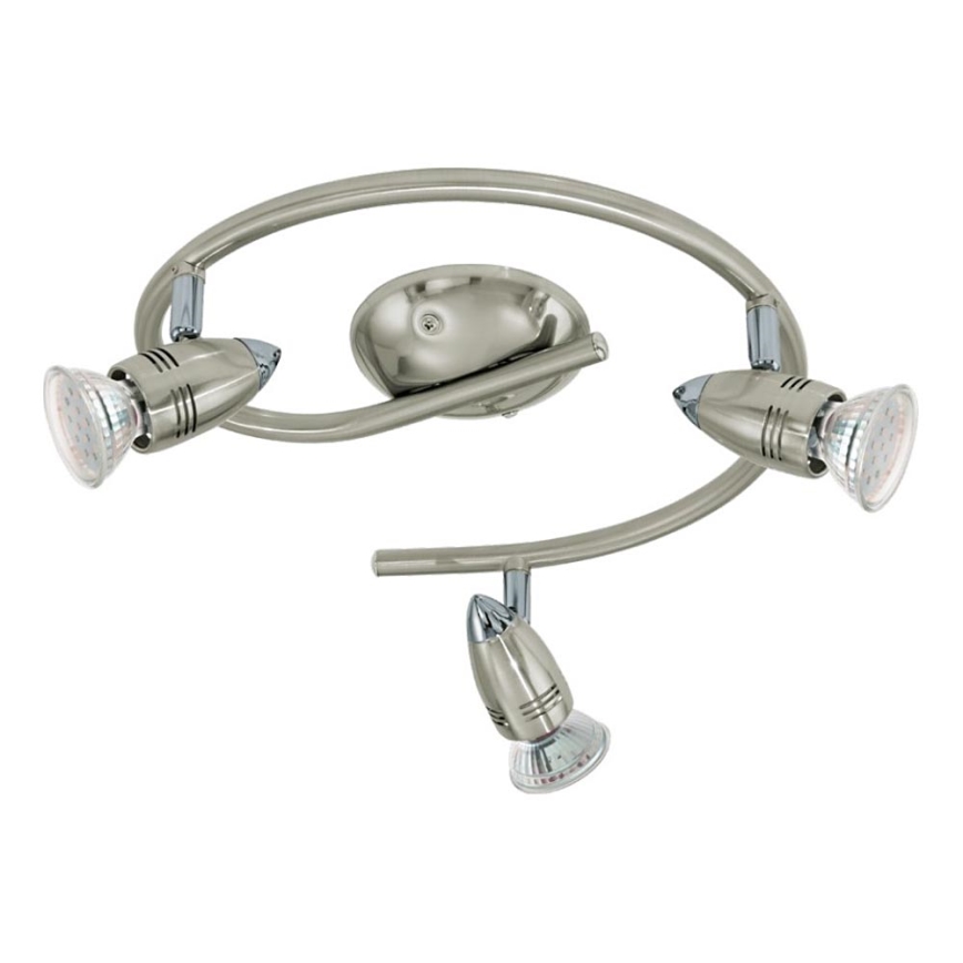 Eglo 78024 - LED vægspot MAGNUM 3xGU10/3W/230V 3000K mat krom