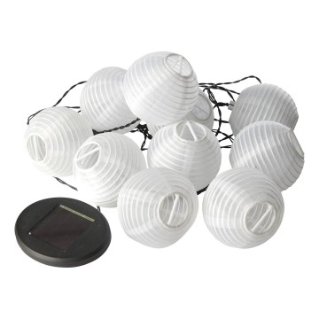 Eglo 780347 - LED solcelle-lyskæde 10xLED/4,3m 300 mAh IP44