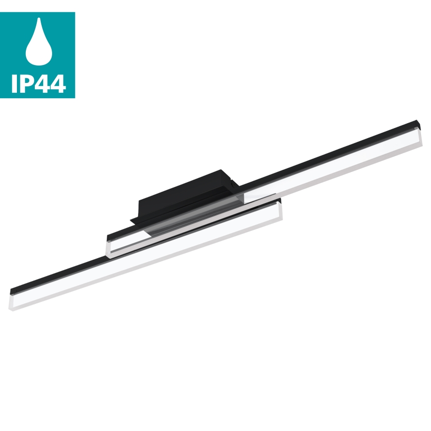 Eglo 780433 - LED loftlampe til badeværelse YANGUAS 2xLED/11W/230V 3000K IP44 mat krom