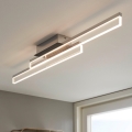 Eglo 780433 - LED loftlampe til badeværelse YANGUAS 2xLED/11W/230V 3000K IP44 mat krom