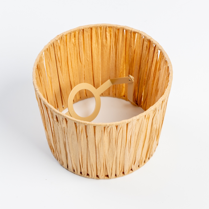 Universal lampeskærm KERIA Ø 20 cm i raffia