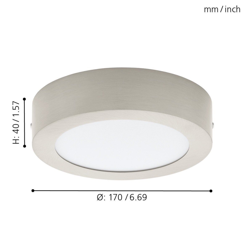 Eglo 78213 - LED loftlampe FUEVA LED/10,9W/230V