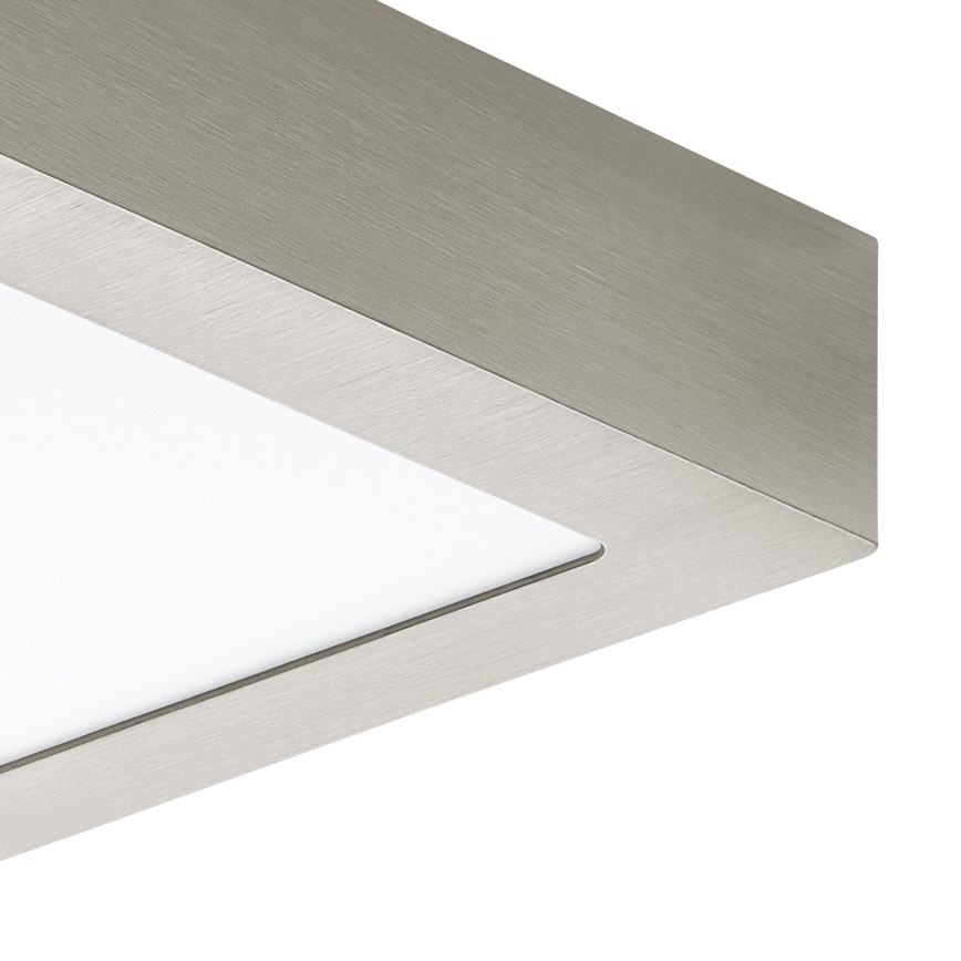 Eglo 78215 - LED loftlampe FUEVA LED/10,9W/230V 17x17 cm mat krom