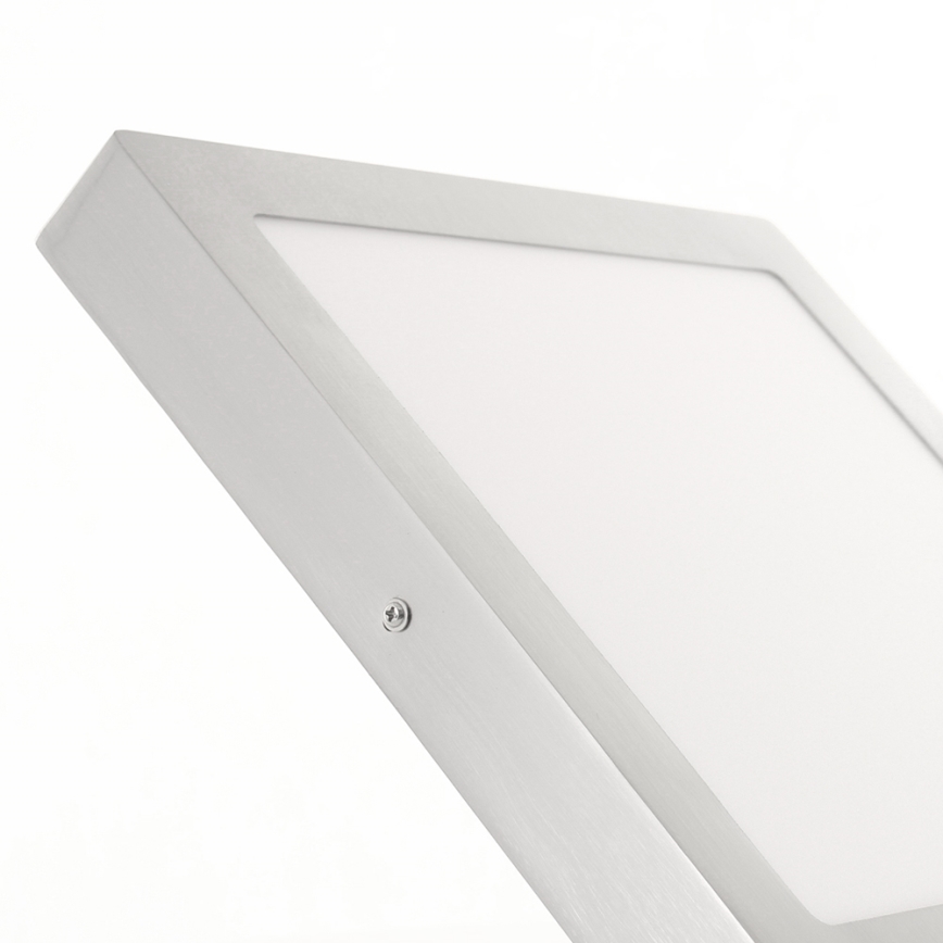 Eglo 78218 - LED-loftlampe FUEVA LED/22W/230V 30x30 cm mat krom