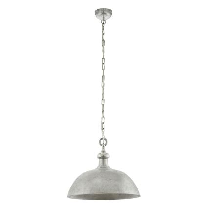 Eglo 78301 - Lysekrone i snor EASINGTON 1xE27/60W/230V Ø 500 mm