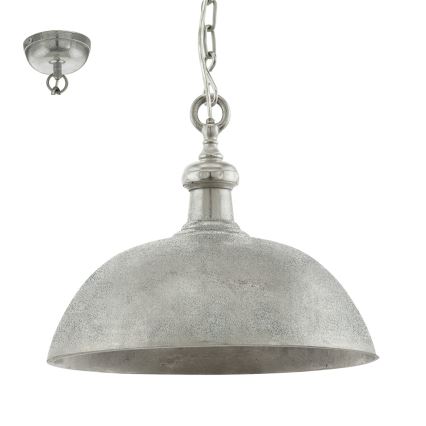 Eglo 78301 - Lysekrone i snor EASINGTON 1xE27/60W/230V Ø 500 mm