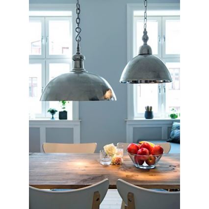 Eglo 78301 - Lysekrone i snor EASINGTON 1xE27/60W/230V Ø 500 mm