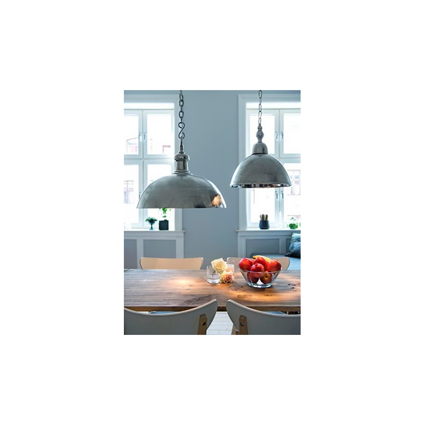 Eglo 78301 - Lysekrone i snor EASINGTON 1xE27/60W/230V Ø 500 mm
