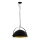 Eglo 78441 - Pendel med kædeophæng COVALEDA 1xE27/60W/230V sort