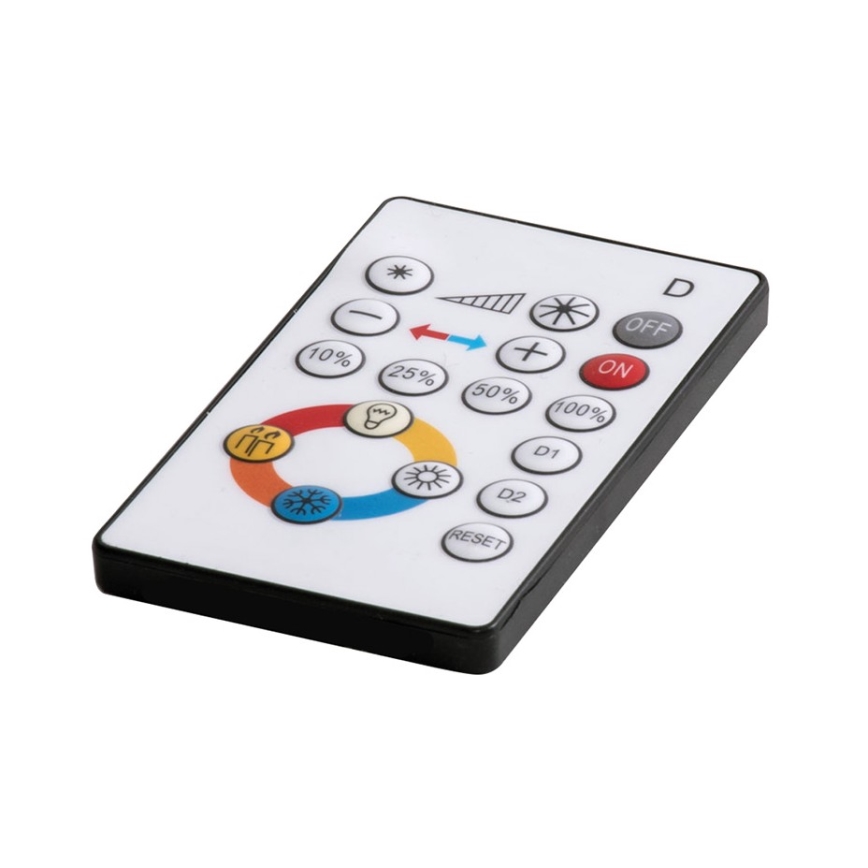 Eglo - Sæt med 3 x dæmpbare LED-indbygningsspots TINUS LED/6W/12/230V + fjernbetjening