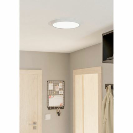 Eglo 78669 - LED loftlampe FUEVA LED/20,5W/230V Ø 28,5 cm hvid