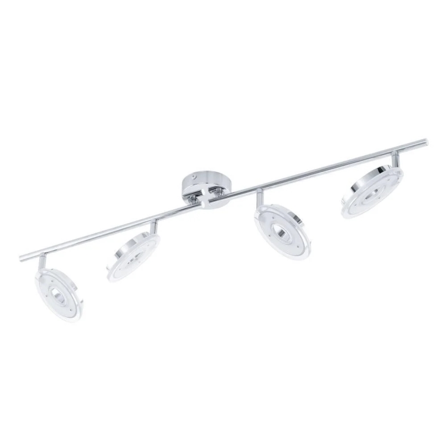 Eglo 78684 - LED-spot DORNES 4xLED/4,5W/230V blank krom