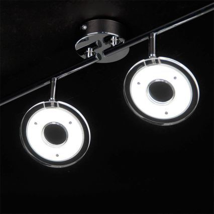 Eglo 78684 - LED-spot DORNES 4xLED/4,5W/230V blank krom