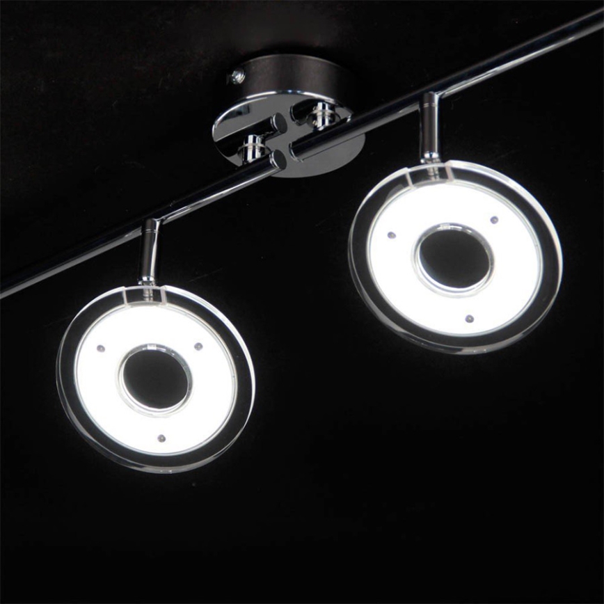 Eglo 78684 - LED-spot DORNES 4xLED/4,5W/230V blank krom