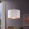 Eglo 78695 - Pendel PASTERI 1xE27/60W/230V hvid
