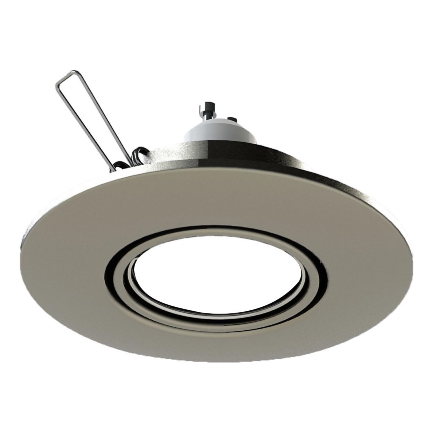 Eglo 78707 - Indbygningslampe PENETO 1xGU10/50W/230V mat krom