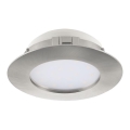 Eglo 78747 - LED indbygningslampe dæmpbar PINEDA LED/12W/230V mat krom