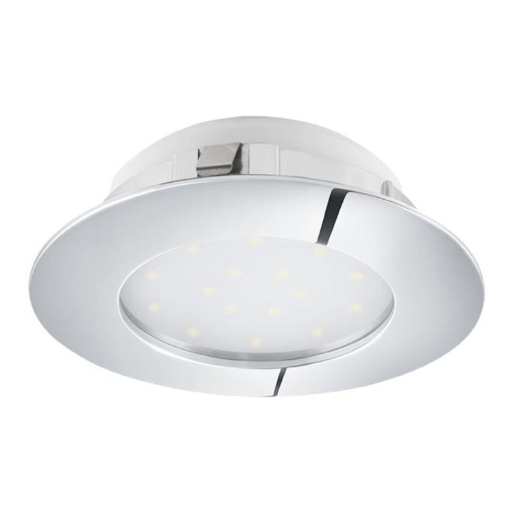 Eglo 78748 - LED indbygningslampe dæmpbar PINEDA LED/12W/230V skinnende krom