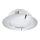 Eglo 78748 - LED indbygningslampe dæmpbar PINEDA LED/12W/230V skinnende krom