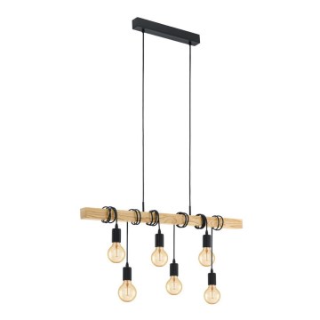 Eglo 78937 - LED lysekrone TOWNSHEND 6xE27/60W/230V