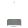 Eglo 79067 - Pendel SITIA 3xE27/60W/230V grå