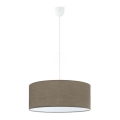 Eglo 79068 - Pendel SITIA 3xE27/60W/230V brun